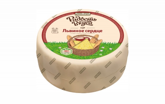 Сыр львиное Сердце, Радость вкуса,  вес,  Белорусский фермер, точка 139А