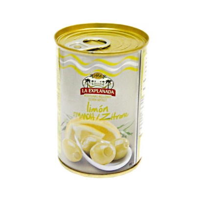 Оливки фарш. лимоном, La Explanada, 270 гр,  рынок Рахова, ИП Назарова, точка №1б