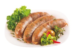  Колбаски для жарки свинина, заморозка, вес.,  рынок Рахова, ИП Наумова, точка №34, правое крыло