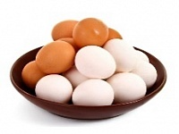 Яйцо куриное отборное, "домашнее", 10 шт/упак., рынок Рахова, ИП Акопян, точка №31