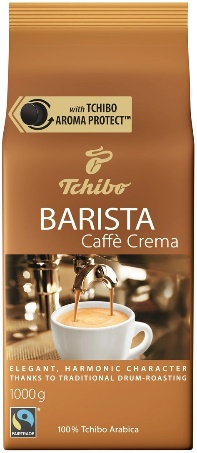 Кофе в зернах Tchibo Barista Caffe Crema, 1 кг, рынок Сенной, ИП Аринушкин точка № 3р
