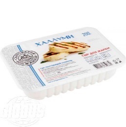 Сыр халлуми для жарки, 200 гр, рынок Рахова, ИП Солодухина, точка №114