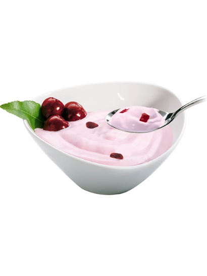 Йогурт с вишневым желе, вес,  ИП Познякова, точка№81