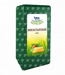 Сыр Монастырский, п/тв, 45%, вес, Белорусский фермер, точка 139А