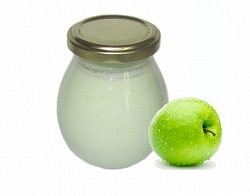 Йогурт с яблочным желе,500 гр,  ИП Познякова, точка№81