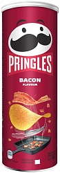 Чипсы Pringles картофельные Bacon, 165 г, рынок Рахова, ИП Ступников, точка №99 - правое 