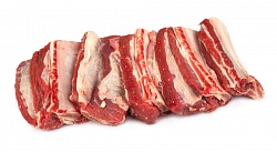 Ребрышки говяжьи внутренние, фермерское мясо без ГМО, вес, рынок Рахова, ИП Пигачев, точка №40