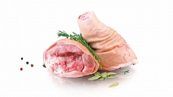 Рулька свиная, фермерское мясо без ГМО, вес., рынок РАХОВА, ИП Абляева, точка №35, вес/1шт ~ 1.5 -1.7 кг