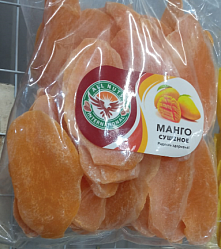 Манго сушеное в сахаре, Таиланд,1 кг, ИП Гафуров, точка № 50