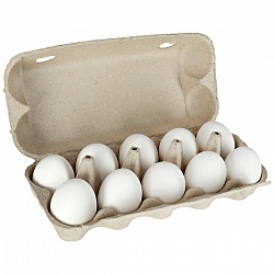 Яйцо куриное, С1, Симоновка, рынок РАХОВА, ИП Захарова, точка №32, 10 шт/упак.