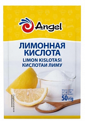  Лимонная кислота пищевая "Angel", 50 гр, Крытый рынок, ИП Арушанян, точка № 98