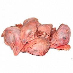 Головы куриные замороженные (пакет) (Мега ЮРМА). Вес, 0,5 кг, СПК Курников, Склад 