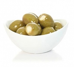 Оливки зелёные фаршированные сыром 100 гр, рынок Рахова, ИП Солодухина, точка № 15, 16