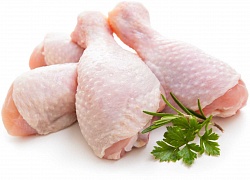 Голень куриная, мясо фермерское, без ГМО, вес, охл, рынок Рахова, Красный яр