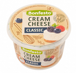 Сыр мягкий BONFESTO Cream Cheese 70%, без змж, 500 гр, Крытый рынок, ИП Меркель, точка № 30р
