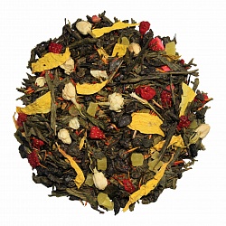 Восемь сокровищ Шаолиня, Чай зеленый, ароматизированный, вес Рынок на Рахова ИП Солодухина №59.47