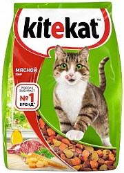 Сухой корм для кошек Kitekat Мясной Пир 350 г, рынок Рахова, ИП Ступников, точка №99 - правое