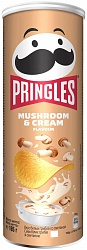 Чипсы Pringles картофельные Mushroom & Cream, 165 г, рынок Рахова, ИП Ступников, точка №99 - правое 